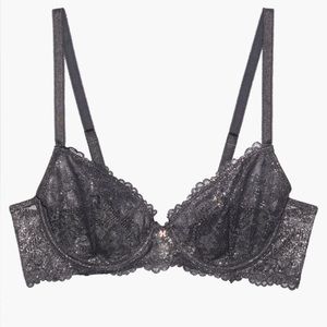 Savage x Fenty Bling Floral Unlined Bra and Thong